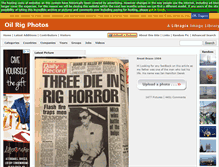 Tablet Screenshot of oilrig-photos.com